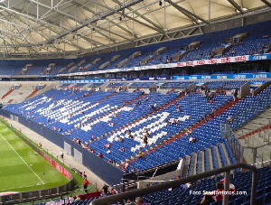 Veltins-Arena von innen